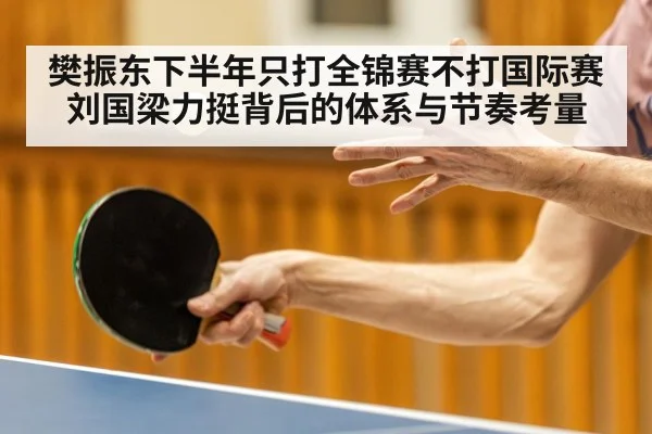 樊振东下半年只打全锦赛不打国际赛 刘国梁力挺背后的体系与节奏考量